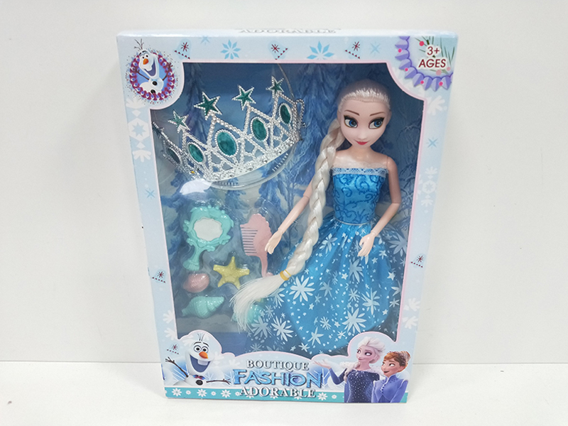 11.5-Inch Joint Solid Ice And Snow Doll