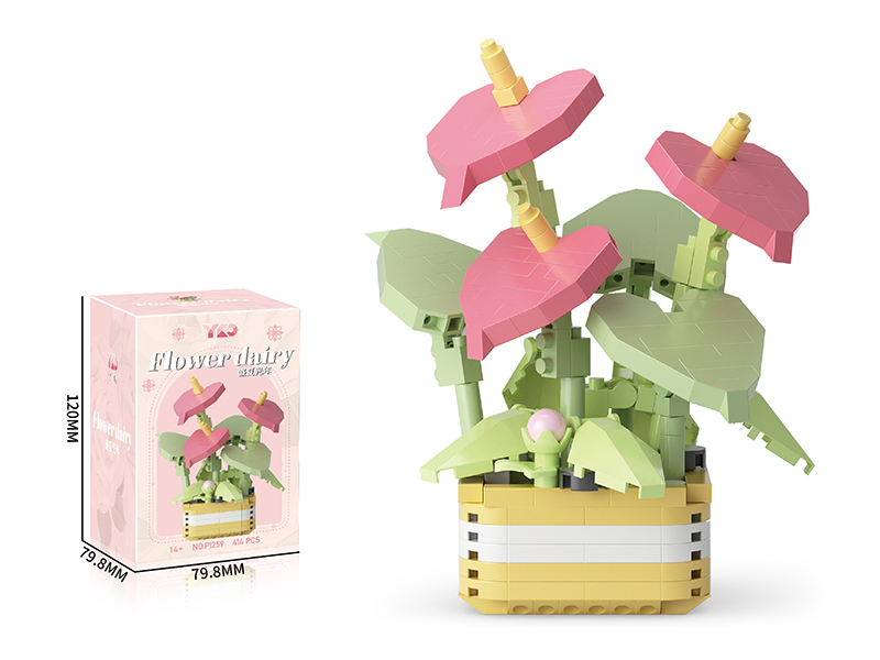 Flower Building Blocks(414pcs)