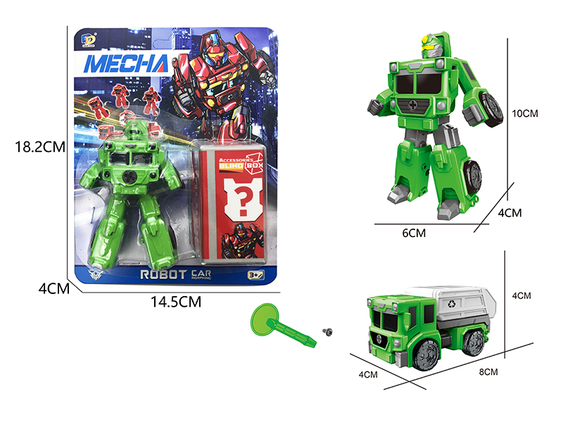 DIY Assemble Transformable Sanitation Truck