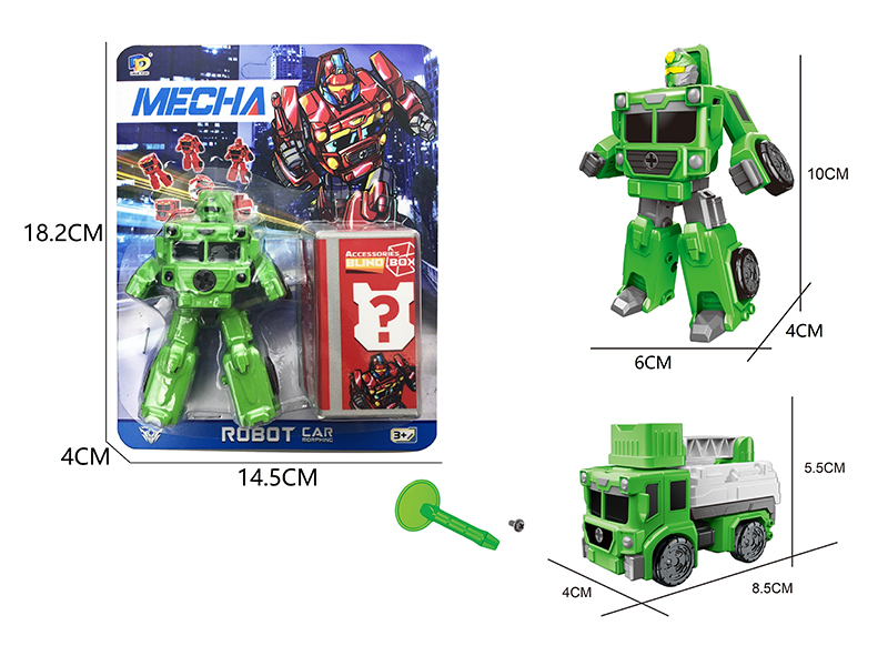 DIY Assemble Transformable Sanitation Truck