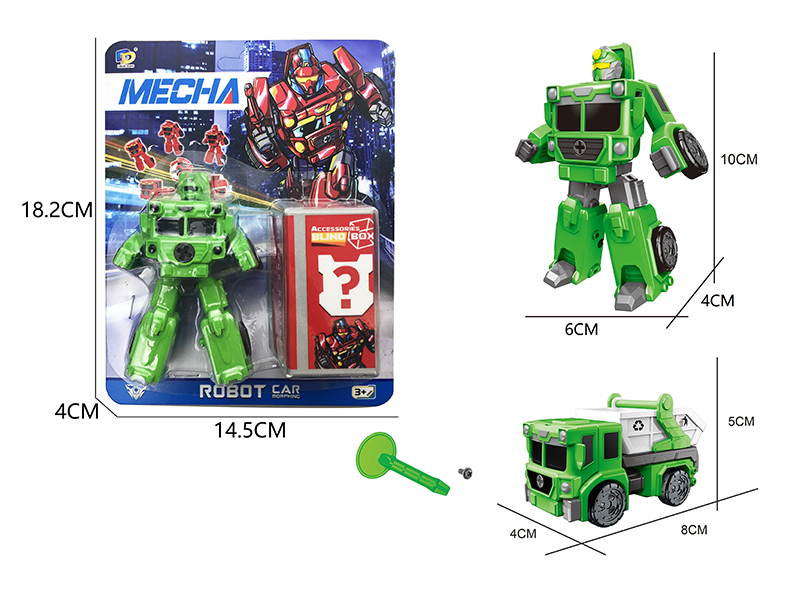 DIY Assemble Transformable Sanitation Truck