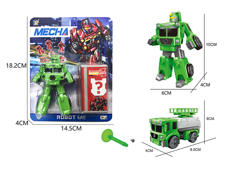 DIY Assemble Transformable Sanitation Truck