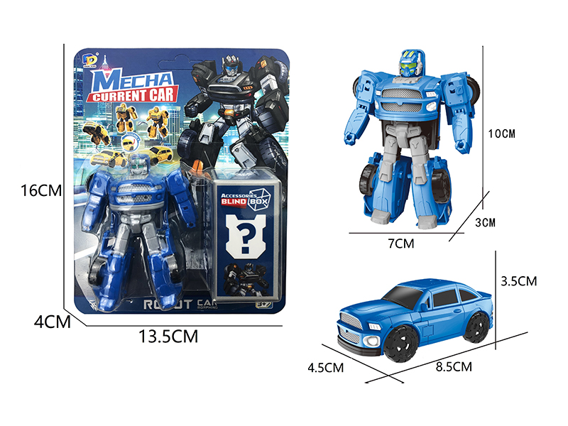 DIY Assemble Transformable Simulated Car