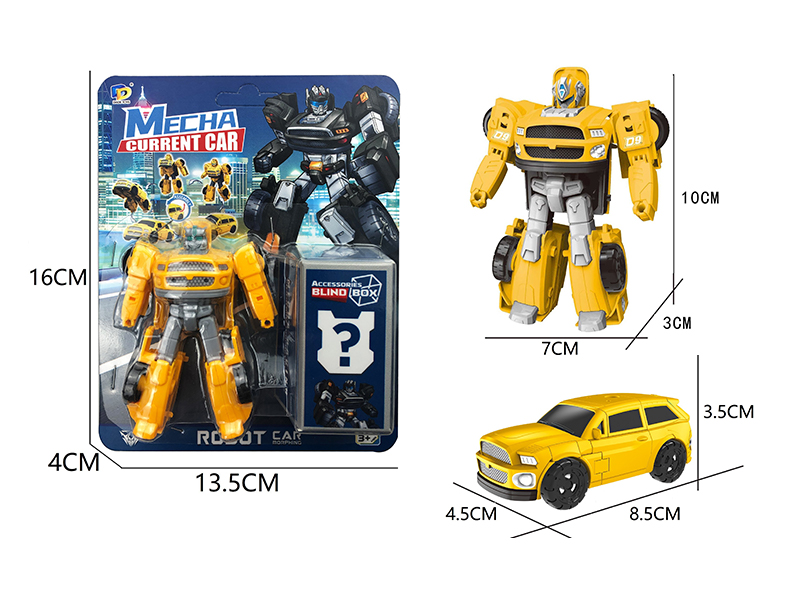 DIY Assemble Transformable Simulated Car