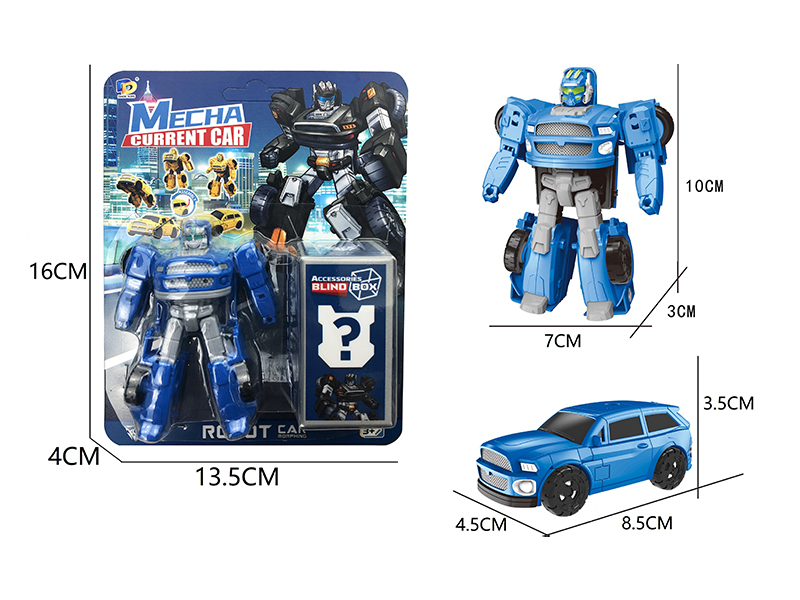 DIY Assemble Transformable Simulated Car