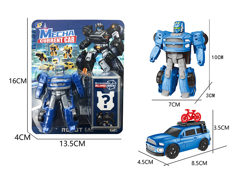 DIY Assemble Transformable Simulated Car