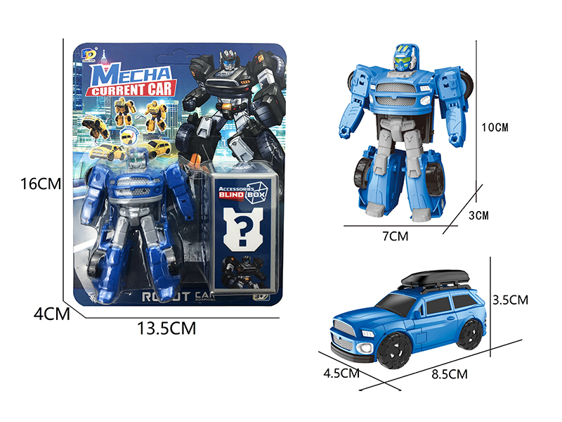 DIY Assemble Transformable Simulated Car