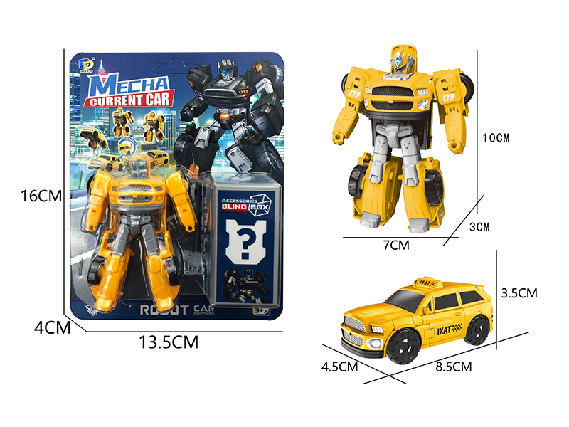 DIY Assemble Transformable Taxi