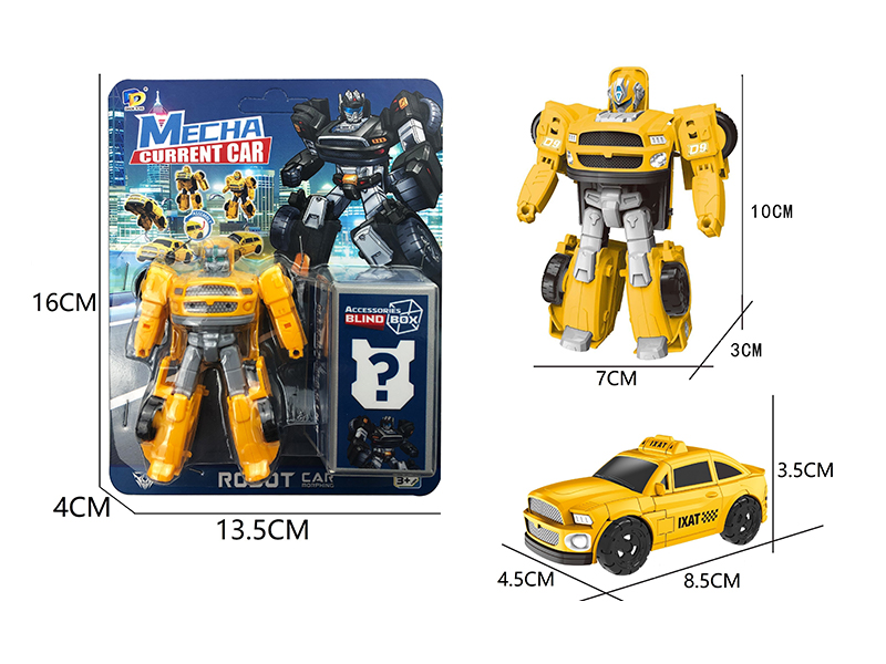 DIY Assemble Transformable Taxi