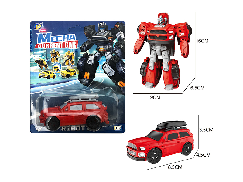 DIY Assemble Transformable Simulated Car