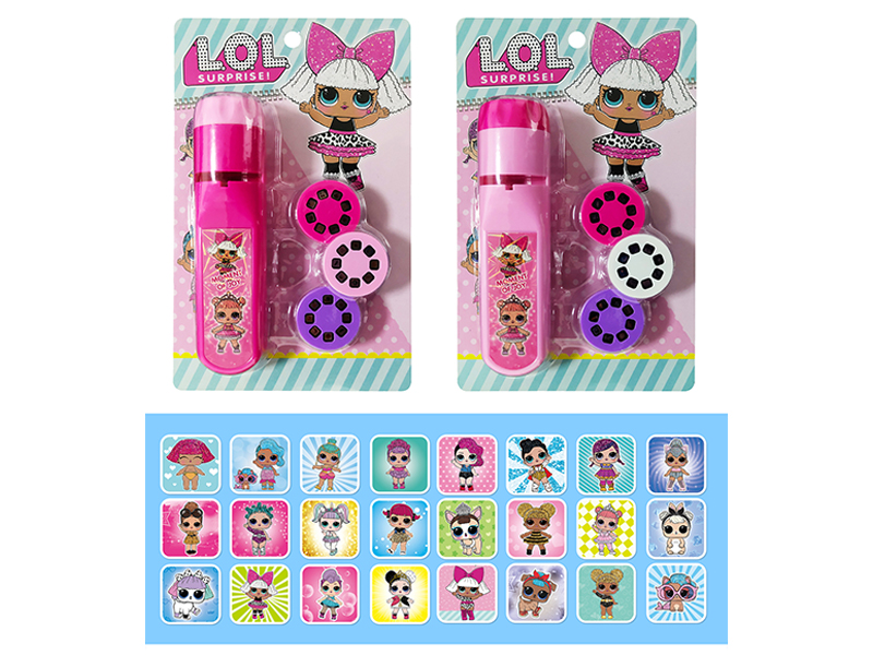 Surprise Doll Projection Flashlight