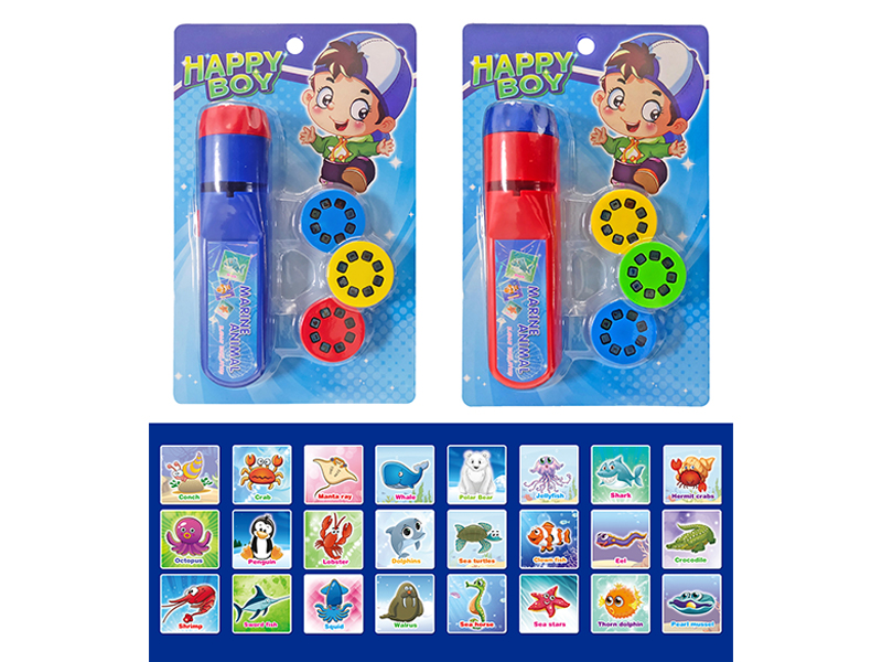 Early Education Marine Animal Projection Flashlight