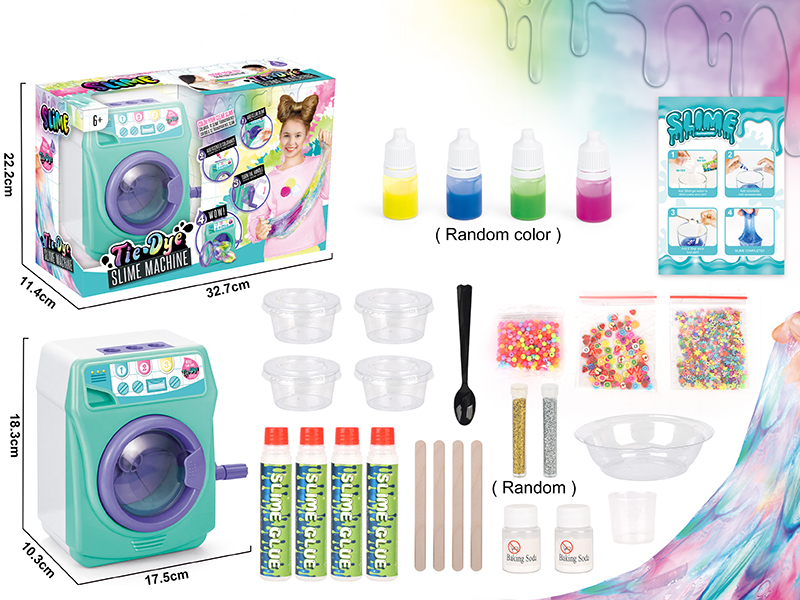 DIY Dyeing Slime Machine