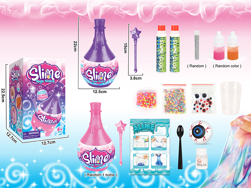 DIY Slime Magic Potions