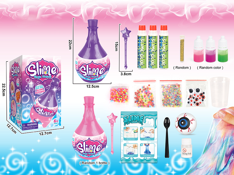 DIY Slime Magic Potions