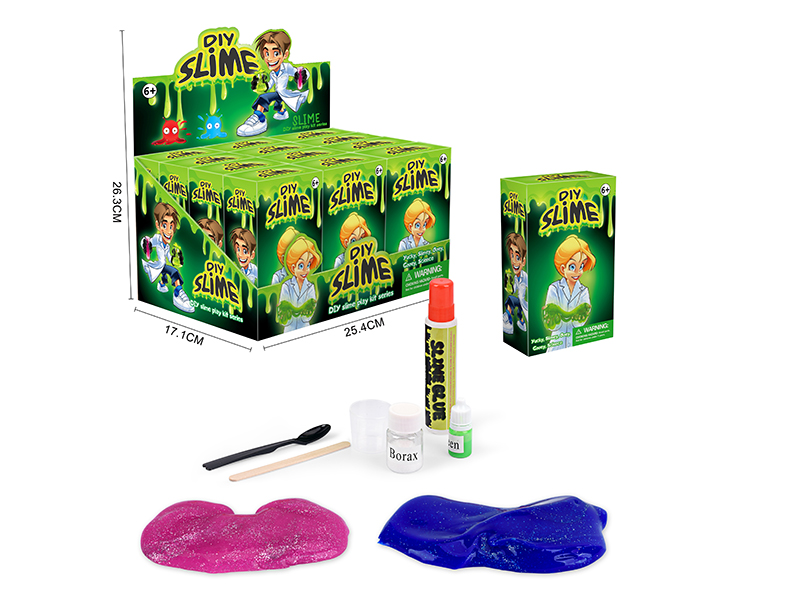 DIY Slime Play Kit(12PCS/Box)