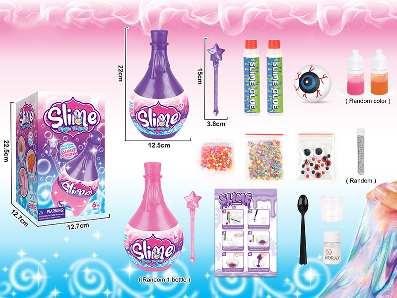 DIY Slime Magic Potions