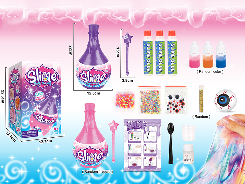 DIY Slime Magic Potions