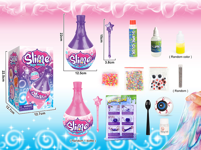 DIY Slime Magic Potions