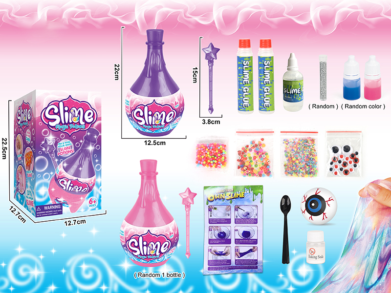 DIY Slime Magic Potions