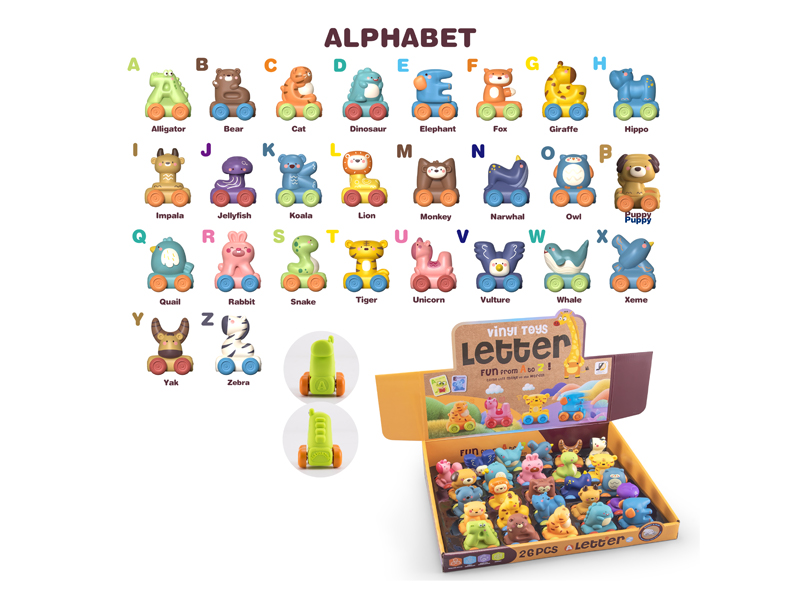 26PCS Slide Vinyl Letter Car