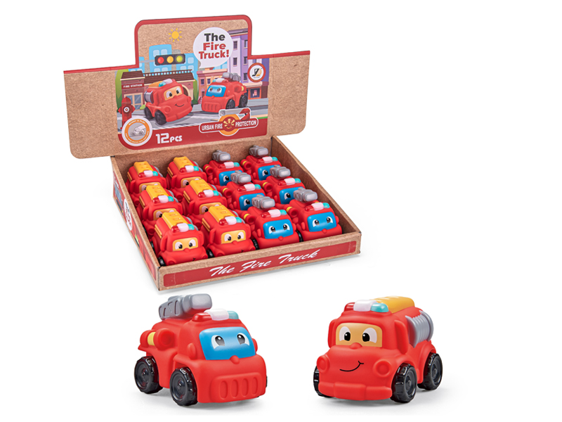 12PCS Slide Vinyl Fire Engine