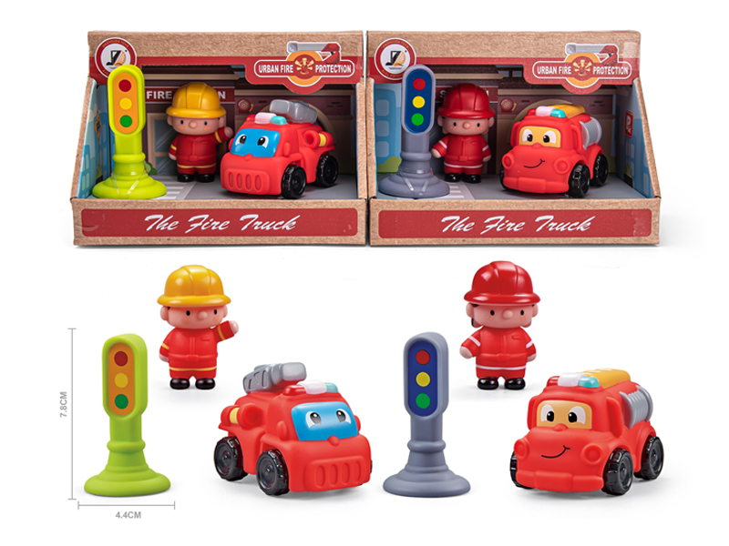 Slide Vinyl Fire Engine