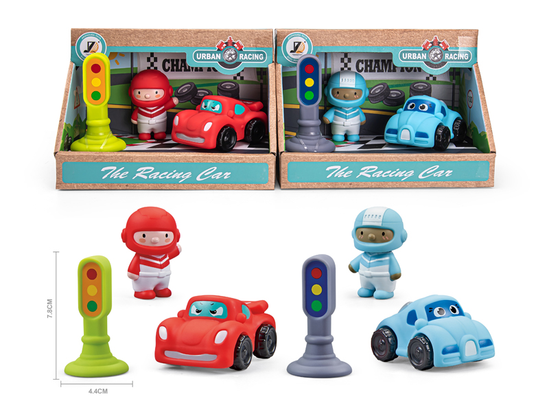 Vinyl Slide Racing Car