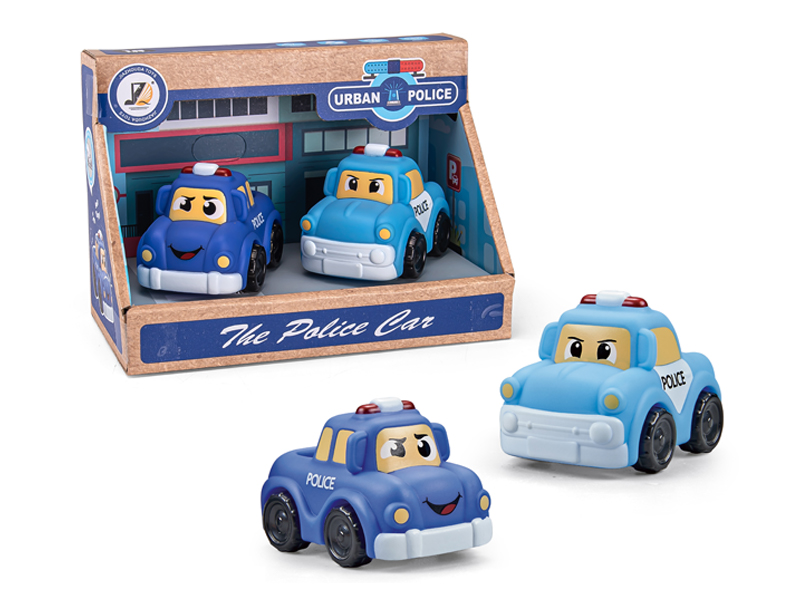 Vinyl Slide Police Car