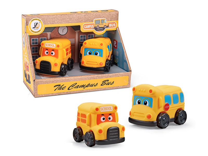 Slide Vinyl School Bus