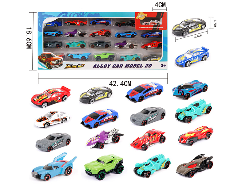 1:64 Hot Wheels Alloy Car(20PCS)