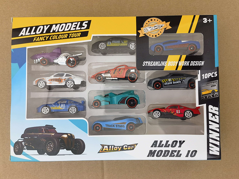 1:64 Hot Wheels Alloy Car(10PCS)