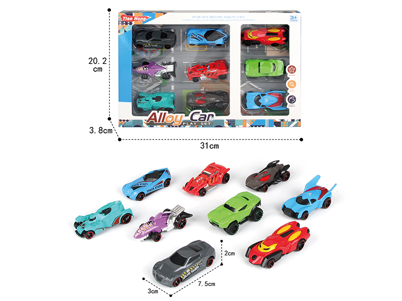 Hot Wheels Alloy Slide Car