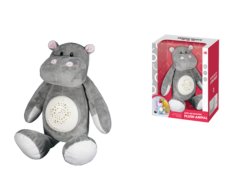 Plush Hippopotamus Toy