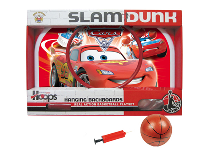 46*32cm Cars Basket Ball Board