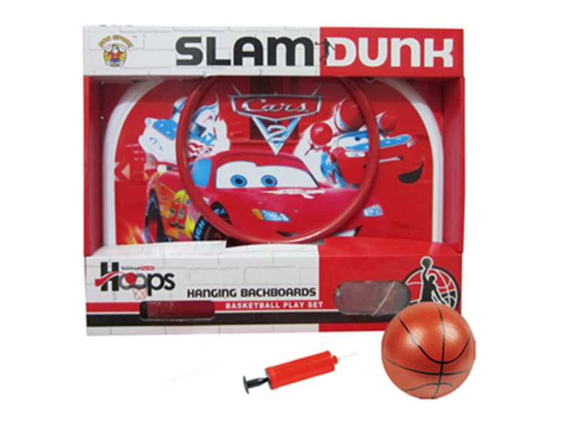 38*29cm Cars Basket Ball Board