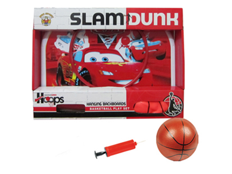 34*25cm Cars Basket Ball Board