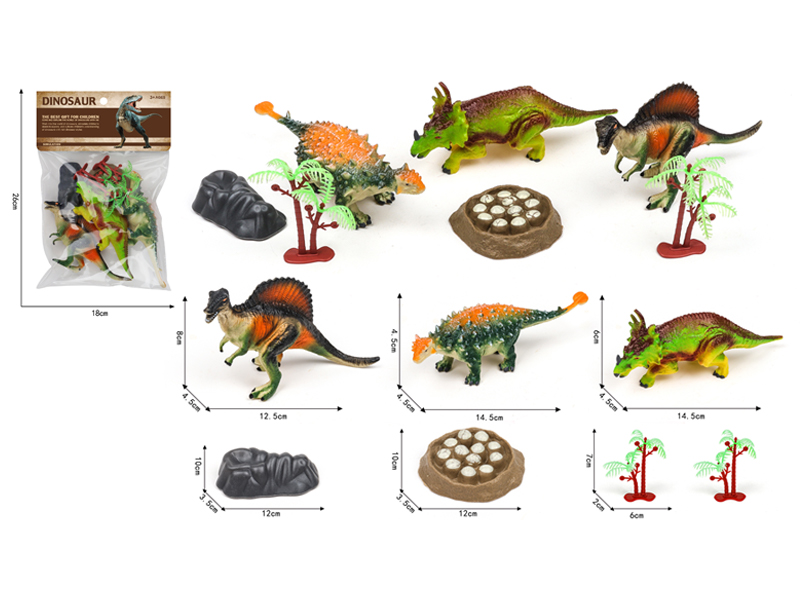 PVC Dinosaur Toy Set