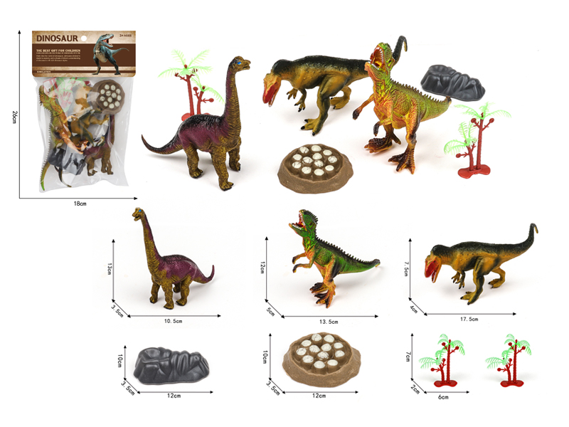 PVC Dinosaur Toy Set