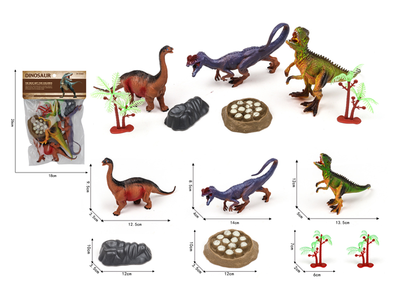 PVC Dinosaur Toy Set