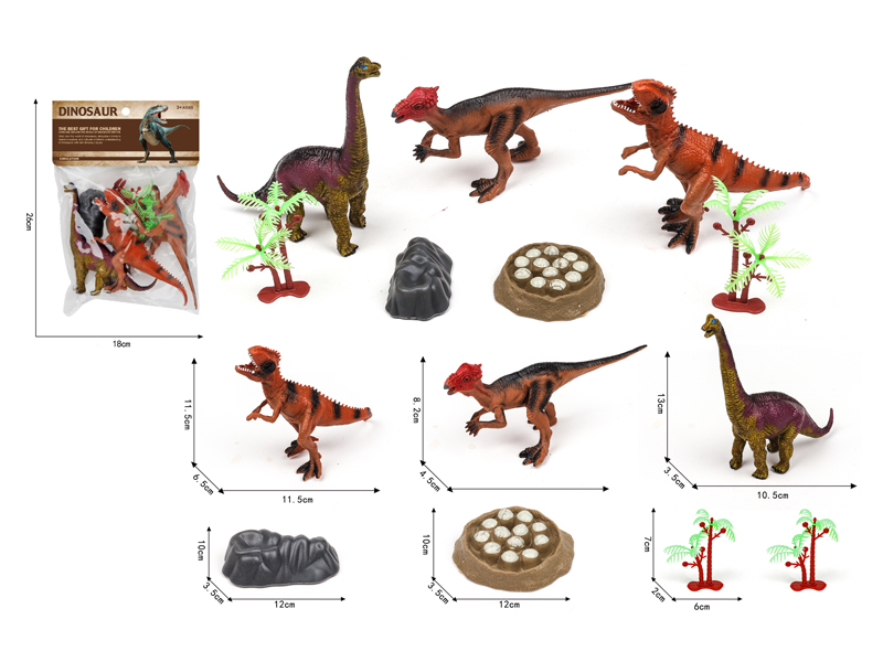 PVC Dinosaur Toy Set
