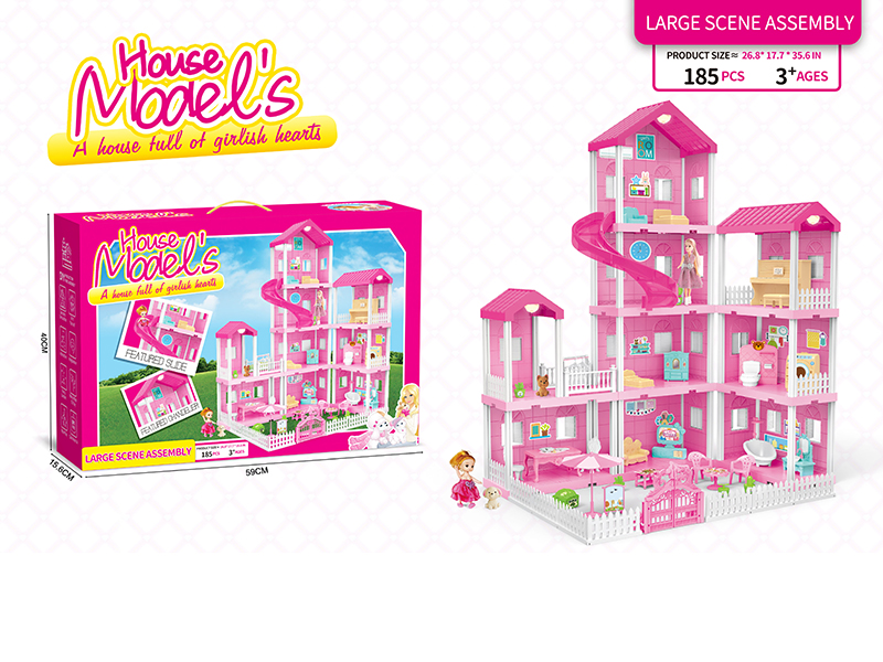 DIY Assembly Villa With Light