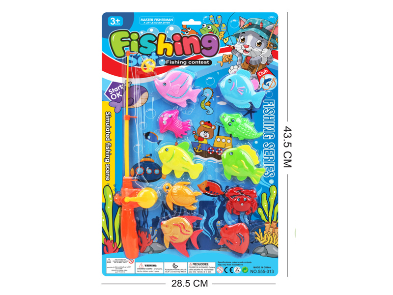 Single PoleFishing Toy Set