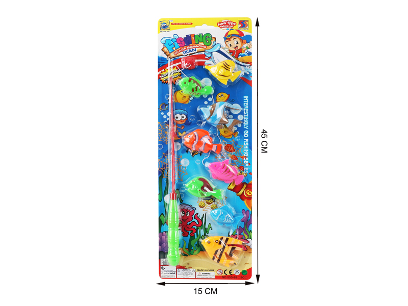 Single PoleFishing Toy Set