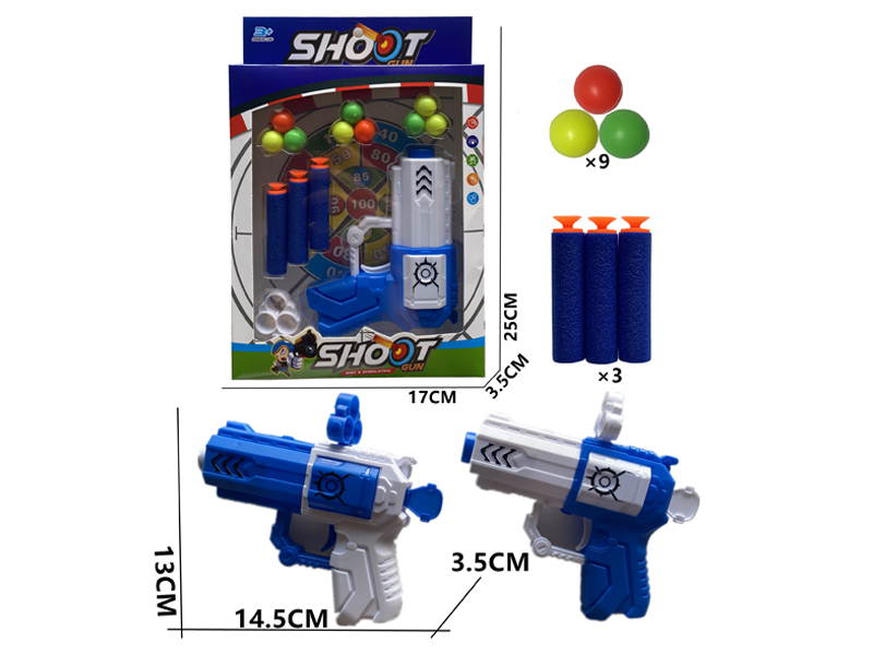 Table Tennis Soft Bullet Gun