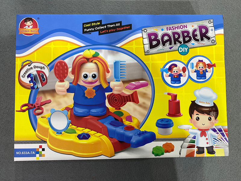 Fashion Barber Clay Set