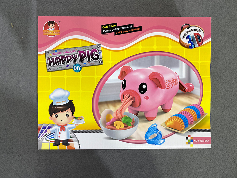 Pig Noodle Maker Play Dough Set