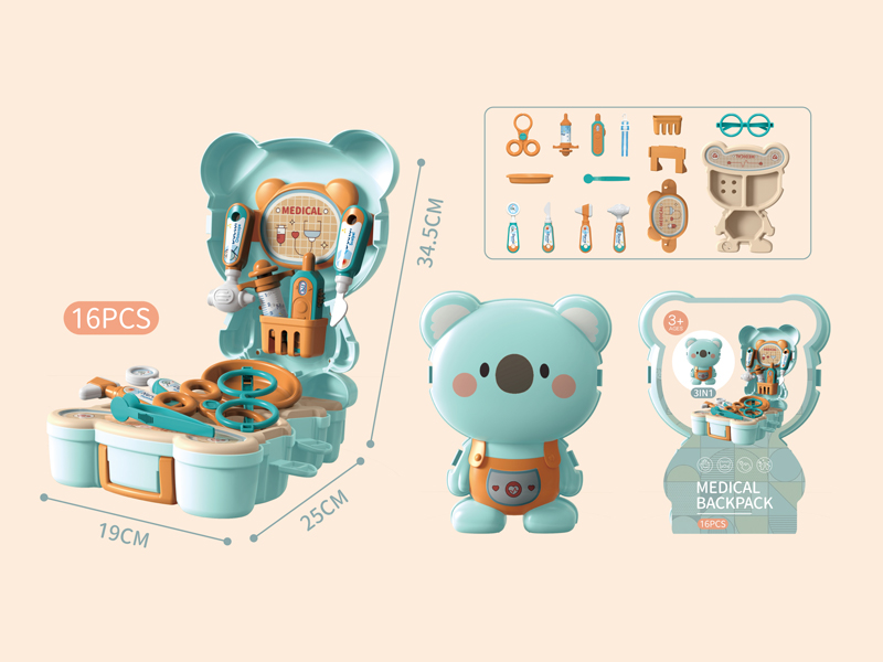 19Pcs Koala Doctor Backpack