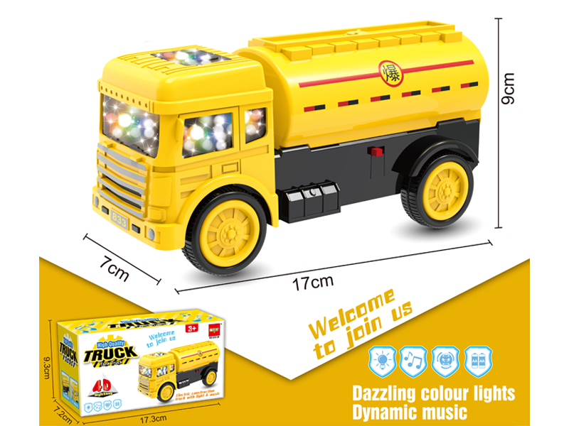 B/O Go And Bump Engineering Oil Tank Truck