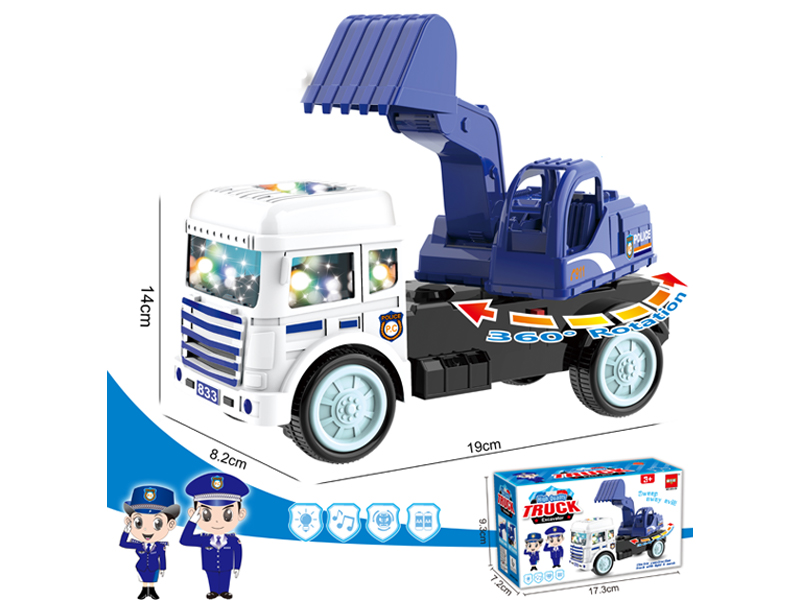 B/O Go And Bump Police Excavator